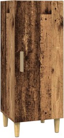 vidaXL Bufet Lemn Vechi 34,5 x 34 x 90 cm Lemn compozit