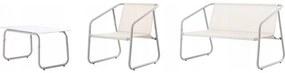 Set mobilier de grădină Leonne (pentru 4 persoane) (bej). 1096323