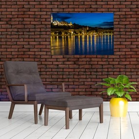 Tablou orașului nocturn (90x60 cm)