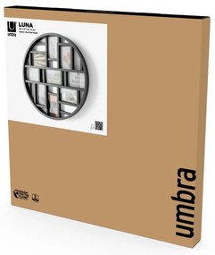 Ramă foto neagră de agățat din plastic Luna – Umbra