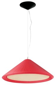 Lustra XXL suspendata design decorativ SAIGON IN 70cm Burgandy