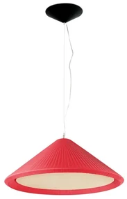 Lustra XXL suspendata design decorativ SAIGON IN 70cm Burgandy