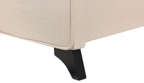 Pat matrimonial 180 cm AMBRE (cu somieră) (bej). 1007085