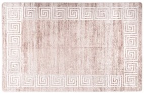 vidaXL Covor lavabil, bej, 80x150 cm, antiderapant