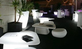 Taburete de exterior / interior design modern premium MOMA OTTOMAN 45080A Vondom