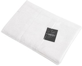 Set de prosoape CARRARA 1buc 60x100 cm si 1buc 40x55 cm 100% bumbac, alb