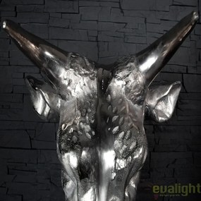 Statueta design decorativ Torero Deko argintie A-17372 VC