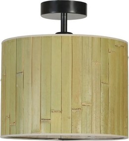 Lustra 846STL5109, lemn de bambus/metal, 30x30 cm