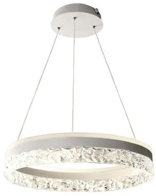 Lustră LED dimabilă pe cablu LED/80W/230V 3000-6500K alb + telecomandă