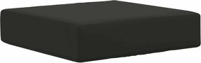 vidaXL Perna de Șezut pentru Exterior Negru 40 x 40 x 8 cm