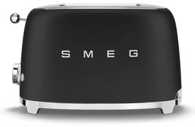 Prăjitor de pâine negru/negru mat Retro Style – SMEG