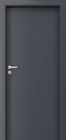 Usa CPL cu toc reglabil HDF PORTA ALB - ST DR Fagure de stabilizare, Toc Reglabil CPL 120-140 mm, Gri Antracit