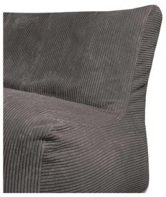 Fotoliu bean bag verde mentă cu tapițerie din catifea reiată Sofa Seat Lounge – SLOWDOWN