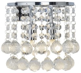 Aplica perete eleganta design modern Hanna crom 2402-2CC SRT