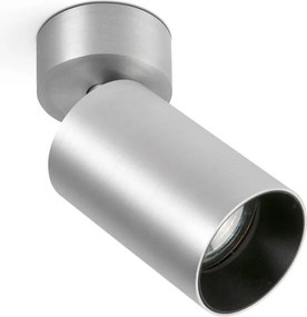 Aplica perete sau tavan cu spot directionabil Stan, aluminiu/negru