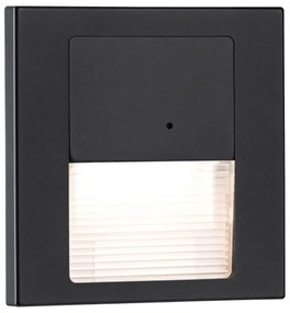 Paulmann 80004 - LED 1W lampă scări cu senzor TSARO 230V negru