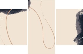 Tablou - Abstractizare bej (90x60 cm)