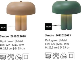 Lampa de masa design scandinav minimalist Sandro maro deschis