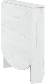 Zondo Masă de sufragerie Elston 6 (craft alb) (pentru 2 persoane). 1051396