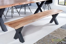 Banca design industrial vintage Mammut X 200cm A-38354 VC