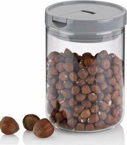 Borcan Kela ARIK din sticlă 900 ml, gri, 0,9 l