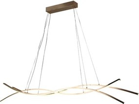 Lustră LED dimabilă aplicată LED/80W/230V 3000-6500K + telecomandă
