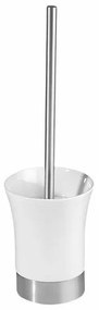 SAPHO 1308-28 Justy WC perie de toaletă pentrumontare, ceramică/oțel inoxidabil