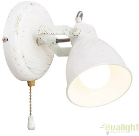 Aplica de perete design VINTAGE, finisaj alb antic, Vivienne 5966 RX