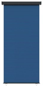 Copertina laterala de balcon, albastru, 117x250 cm Albastru, 117 x 250 cm