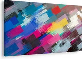 Tablou - Dungi colorate cu pensula (90x60 cm)