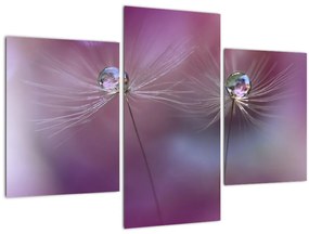 Tablou cu picături pe puf (90x60 cm)