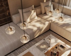 Lustra LED suspendata design decorativ Lipari 3L