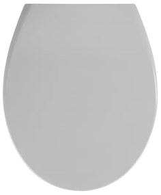 WENKO 22402100-WC Capac WC SAMOS, 44,5 x 37,5 cm, gri/argintiu