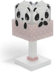 Lampă pentru copii PANDA 1xE14/40W/230V roz Dalber 63161S