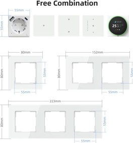 Immax NEO 07552L - Priză inteligentă F 16A/230V + 1xUSB-A+1xUSB C PD 20W