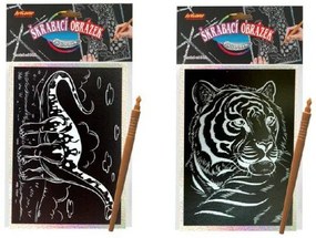 Hologramă imagine răzuire 14x25cm 8 feluri