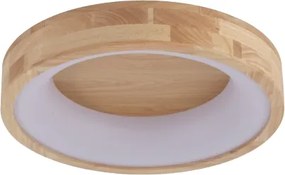 Brilagi-LED Plafonieră FALCON WOOD LED/30W/230V 3000/4000/6000K 45 cm lemn