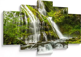 Tablou - Cascada, Wind River Valley (150x105 cm)