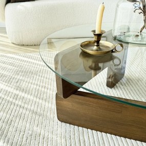 Măsuță de conferință Mia Walnut