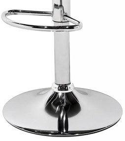 Set scaune tip bar 2buc. Bozen (transparent) (plastic alb). 1009972