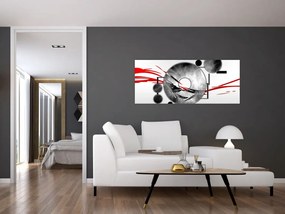 Tablou abstract (120x50 cm)