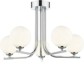 Där Lighting CRA5450-02 - Lustră pe tijă CRADLE 5xG9/25W/230V crom lucios