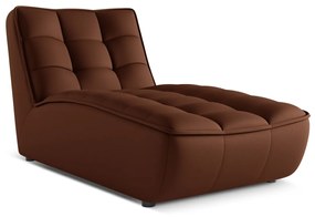 Sezlong Moni si tapiterie din piele naturala