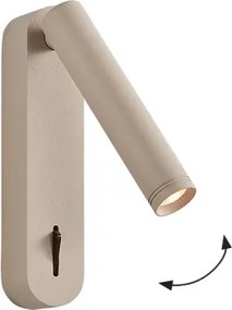 Aplica spot de perete LED ABRIEL LED/6W/230V, bej