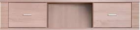Dulap GRAND tip 15, stejar sonoma, PAL laminat, cu 2 usi, 140x30x25 cm
