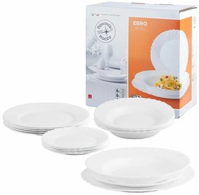 Bormioli Rocco Set de masă 18 piese Ebro