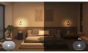 Set 3x bec LED dimabil Philips Hue WACA, E27, 8W, 230V, 2200–6500K