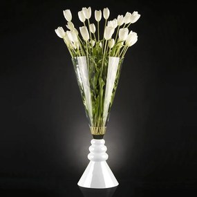 Aranjament floral elegant din lalele albe, SERENA TULIP, 120cm 1141162.93
