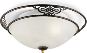 BRILAGI - Plafonieră FRESCO 2xE27/40W/230V Ø 43 cm maro