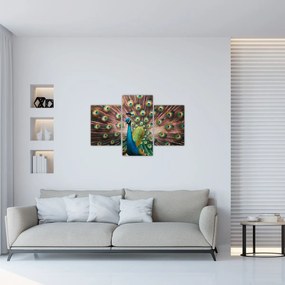 Tablou - Păun (90x60 cm)